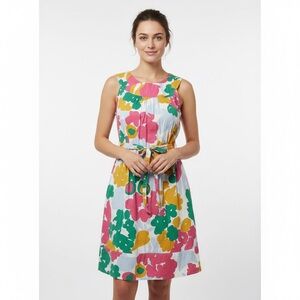 Vibrant Floral Midi Dress